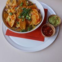 Vegan nachos at Galerie Cafe Leidse Lente in Leiden