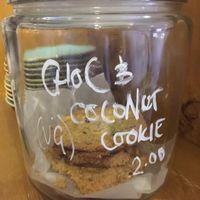 Vegan cookies at Enzo in Nantwich