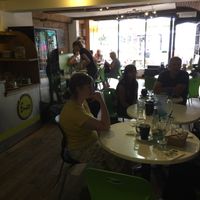 Out of the heat..... at Enzo in Nantwich