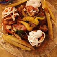 Falafel sallad at Comptoir Libanais in Utrecht