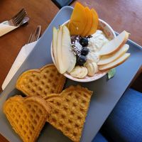 sweet breakfast at Bez Lukru in Wroclaw