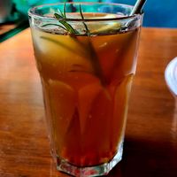 Ice tea at Bez Lukru in Wroclaw