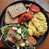Scrambled Tofu  at Bez Lukru in Wroclaw
