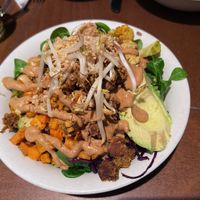 gado gado with avocado instead of egg  at SLA - Catharijne in Utrecht