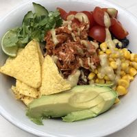 Mexican taco bowl (vegan) at SLA - Catharijne in Utrecht