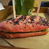 Beetroot sandwich  at Urbana - Marechal Saldanha in Porto