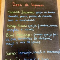 Daily menu  at Urbana - Marechal Saldanha in Porto