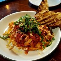 Dinner special: Pasta Bolognese made with Impossible Burger at Harvest Pizzeria in Clintonville