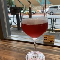 Hibiscus lemongrass kombucha at Oizumi Kojo Nishi-Azabu 大泉工場 in Tokyo