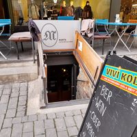 Entrance at Marta in Bern