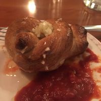 Garlic knot at Cinelli's Pizza in Rochester