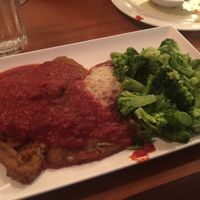Eggplant parm  at Cinelli's Pizza in Rochester