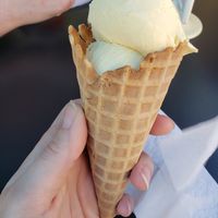 Mango flavor gelato at Cool Gelato Italiano in Scottsdale