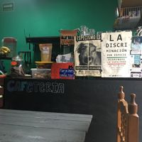 Inside  at Cafeteria Vegana Les Gords in Mexico City