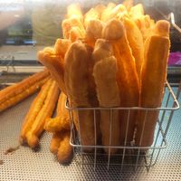 Dough sticks at Delisnacks 德利食 - AMK 628 Market in Northeast Singapore
