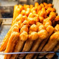 Dough sticks at Delisnacks 德利食 - Shunfu Mart in Central Singapore