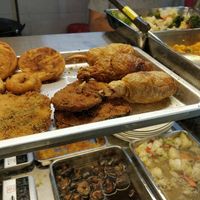 buffet selection at Vegan Curry Rice in West Singapore