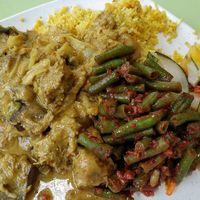 Briyani rice  at Vegan Curry Rice in West Singapore