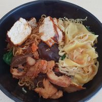 Dry mee at Vegan Curry Rice in West Singapore
