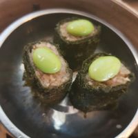 Seaweed siew mai at Vegan Curry Rice in West Singapore