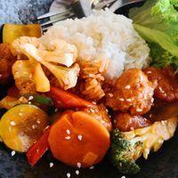 Sweet and sour at Vegan Curry Rice in West Singapore