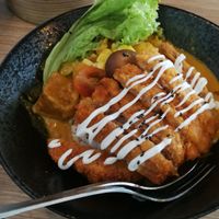 VCR Signature Curry Katsu Don SGD6.80 at Vegan Curry Rice in West Singapore