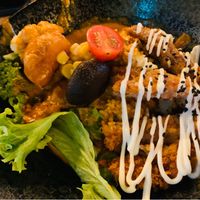 Katsu curry don at Vegan Curry Rice in West Singapore