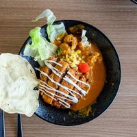 Curry katsu cutlet rice
 at Vegan Curry Rice in West Singapore