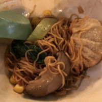 Dumpling noodles- portion too small! at Vegan Curry Rice in West Singapore