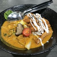 Signature Curry Rice set  at Vegan Curry Rice in West Singapore