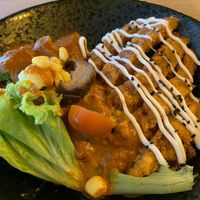 Signature curry katsu don at Vegan Curry Rice in West Singapore