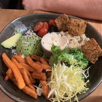 Buddha bowl  at Cafe Elektric in Prague