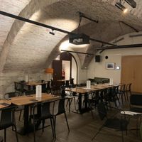  at Cafe Elektric in Prague