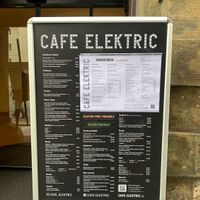   at Cafe Elektric in Prague