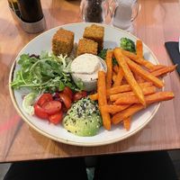 Buddha bowl   at Cafe Elektric in Prague