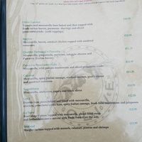 Menu - Chef's Special Pizza at Olive Garden in South West London