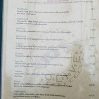 Menu - Pizzas at Olive Garden in South West London