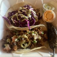 Tacos were the best!!! The vegan meat is too good!  at Lick It Up - International Bar in El Paso