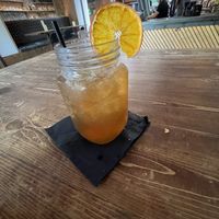 Spiked Peach Tea  at Lick It Up - International Bar in El Paso