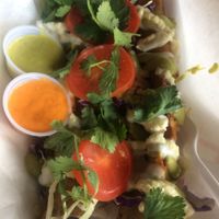 The large flautas, fresh! at Lick It Up - International Bar in El Paso