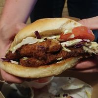 $9.75 Milanesa Torta: Delicious at Lick It Up - International Bar in El Paso