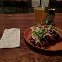 Vegan flautas at Lick It Up - International Bar in El Paso