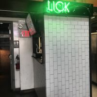 Tucked away in the back corner of another restaurant/bar. at Lick It Up - International Bar in El Paso