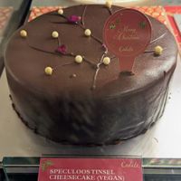 Vegan Speculoos Tinsel Cashew Cheesecake at Cedele - Wheelock Place in Central Singapore