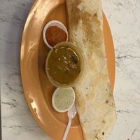 huuuuggge portion plain dosa  at SIN - Kaveri Indian - T2 in East Singapore