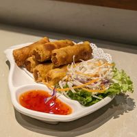 Vegan Spring Roll at Bali Thai - Causeway Point in North Singapore