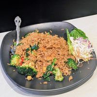 Vegan Nasi Goreng With Tofu & Basil Leaves at Bali Thai - Causeway Point in North Singapore