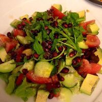 Vegan Salad at Freiraum in Ansbach