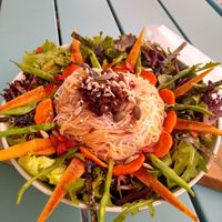 Noodle salad  at Moko Veggie Cafe - Anjos in Lisbon