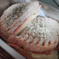 Ham & Cheese Toast at Moko Veggie Cafe - Anjos in Lisbon